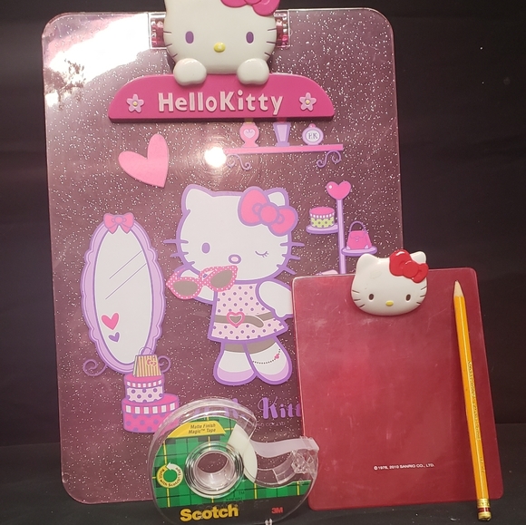 Hello kitty clip bord (SMALL!!) - Picture 5 of 5